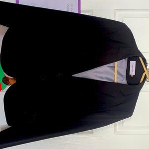 Calvin Klein blazer. Gently used. Black with black/gun metal buttons. Size 12.